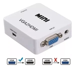 Convertidor Adaptador Vga a Hdmi Pc Tv