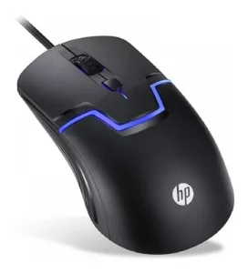 Mouse Gaming Hp M100 Rgb Alambrico Usb 1600 Dpi 4 Botones